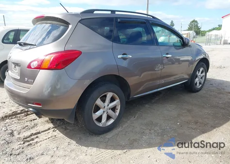 2009 Nissan Murano S from USA, damaged, VIN JN8AZ18W09W139522